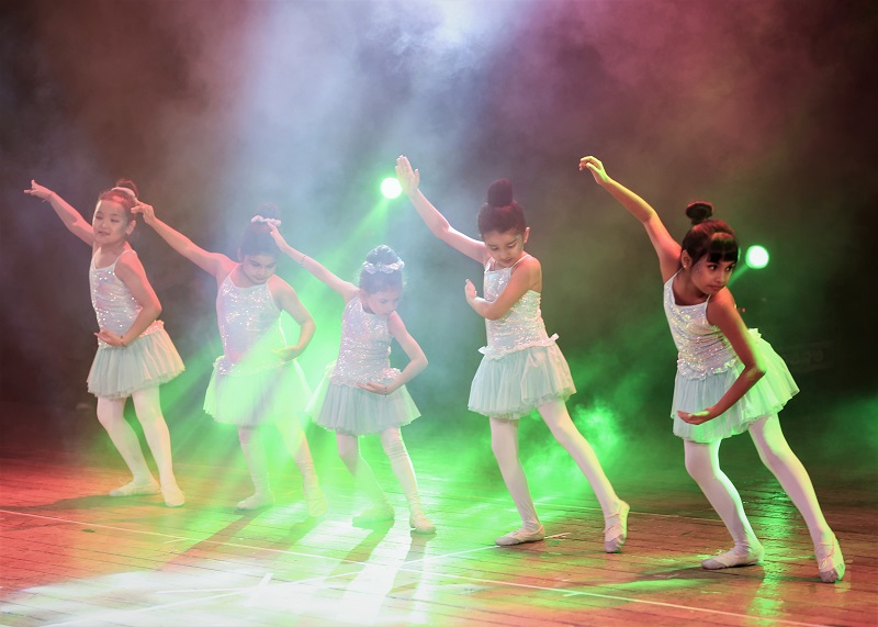 Dance and Zumba Classes at Salt Lake , ballet dancing by kids on stage show