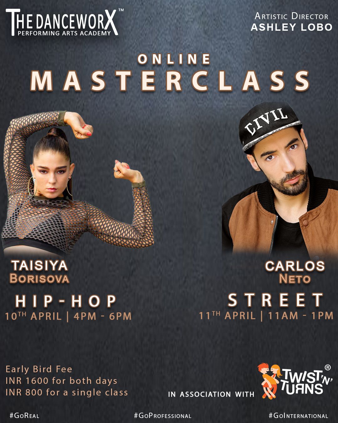 Dance workshop with Carlos Neto 